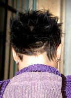 cieniowane fryzury krótkie - uczesanie damskie z włosów krótkich cieniowanych zdjęcie numer 181A